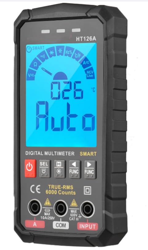 HT126A Electric Multimeter Tester Digital Multimeter Tester