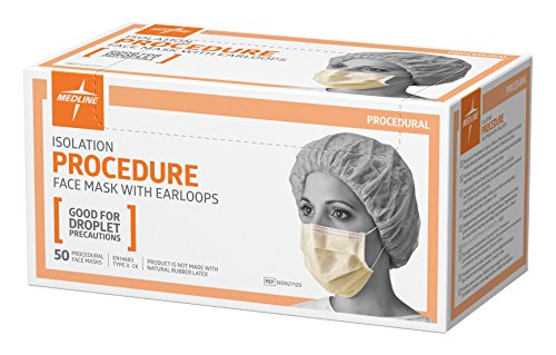 Medline NON27120 Isolation Mask With Ear Loops thumb #3