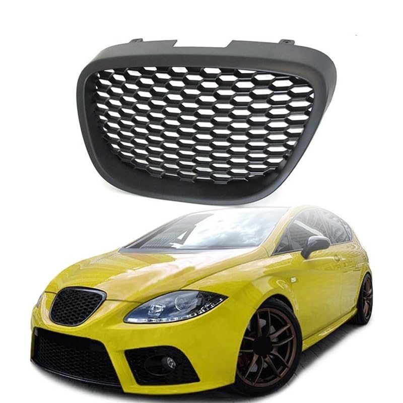Calandre centrale en maille pour SEAT Leon 2005-2009 grille avant
