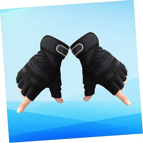 Miniatura 2 de BESPORTBLE 3 Pairs Fitness Gloves for Men Exercise Gloves Gym Gloves Guantes para Gym Hombre Half-Finger Gloves Sports Gloves Guantes De Gym para