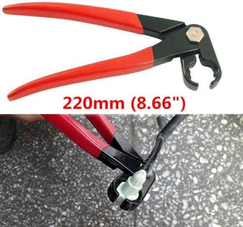 220mm Car Fuel Feed Pipe Plier Grips In Line Tubing Filter Removal Tool Sturdy
