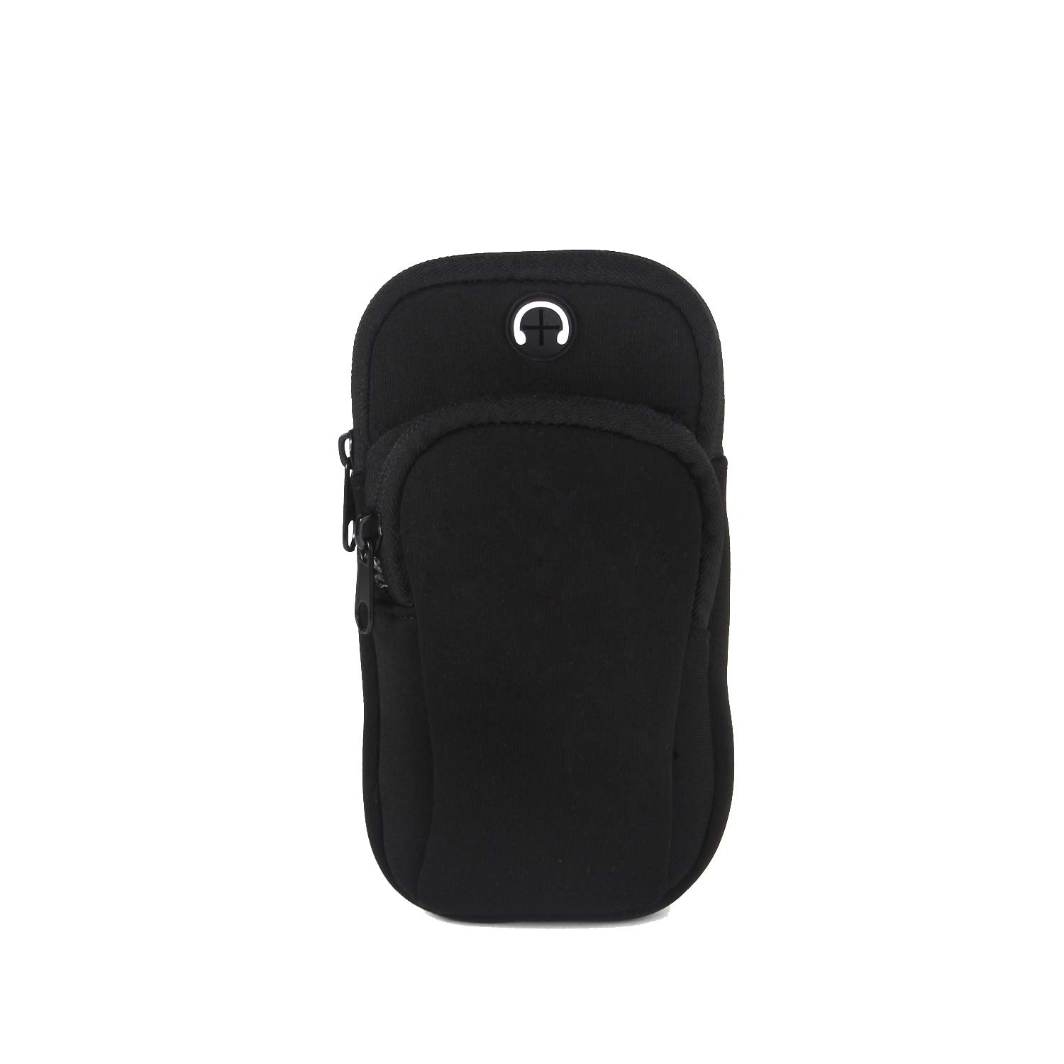 スポーツアームバンド アームポーチ ウォーキング イヤホン穴付き