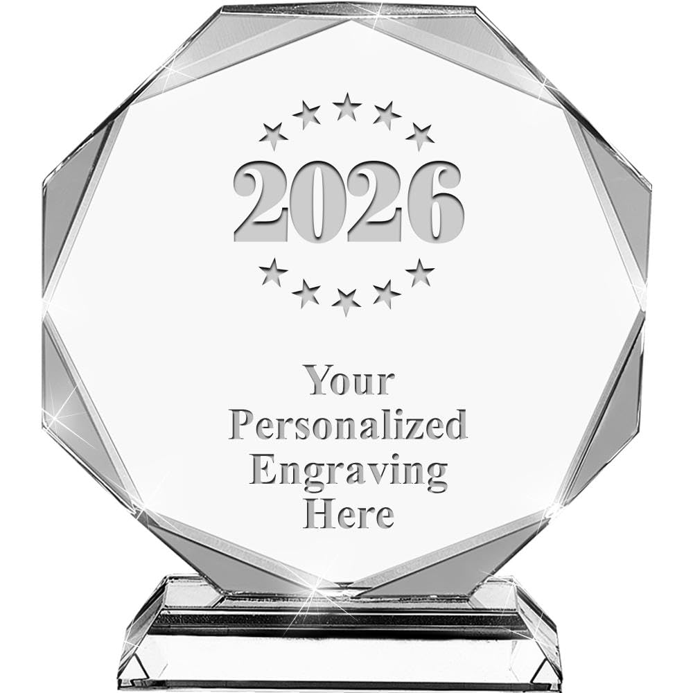 Crown Awards Custom Crystal Award