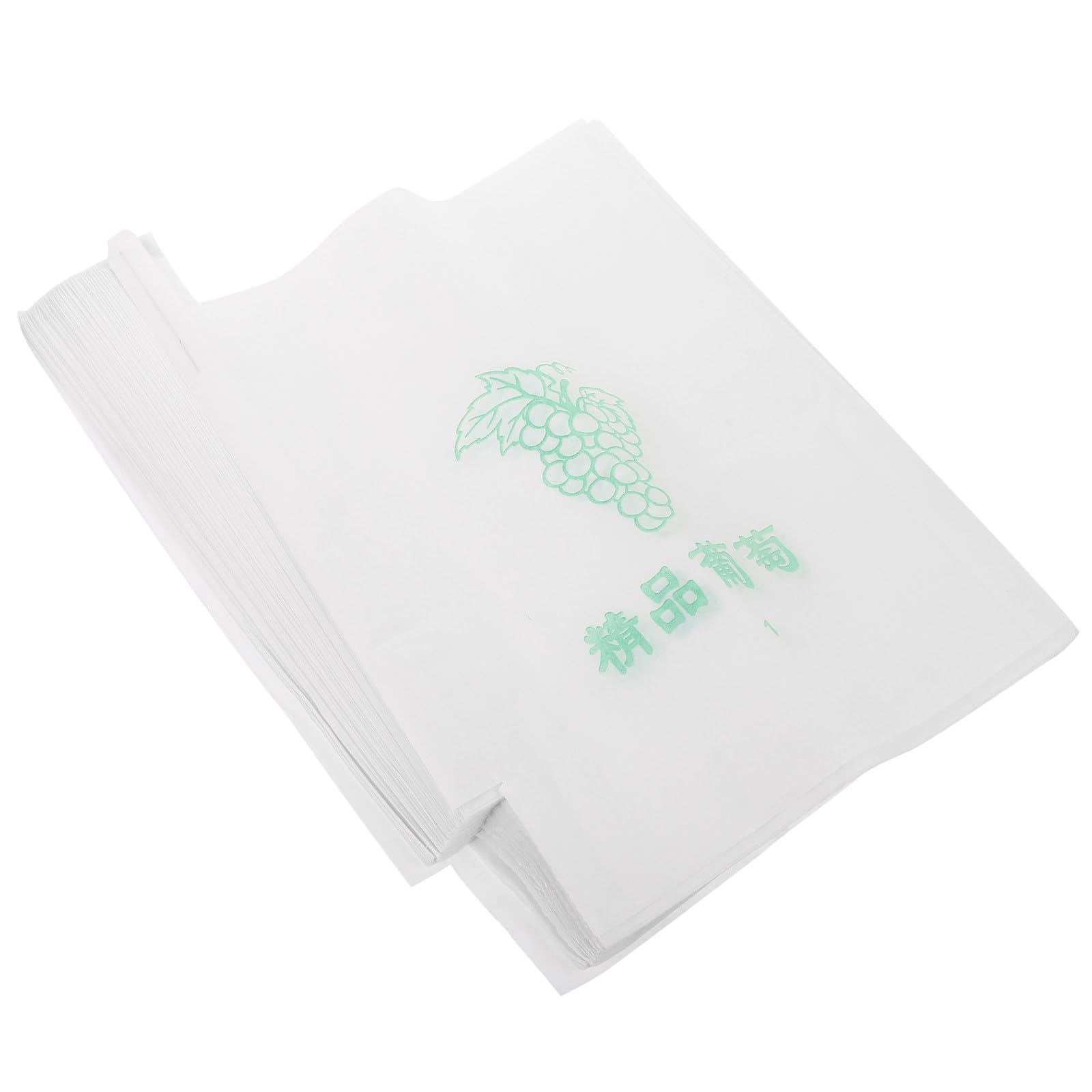 100piezas Unidades Bolsas Protectoras para Uvas Papel para Cultivo Bolsa Transparente y Mate para Protección de Frutas contra Aves y Clima