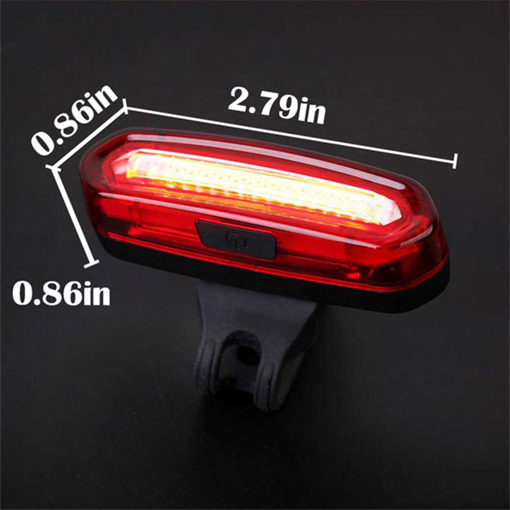 Feu arrière pour vélo Rechargeable - Super Lumineuse 60 Lumens Lampe arrière à LED Se clipse aisément pour Servir d'Eclairage Arriere Rouge pour Une sécurité optimale à vélo Feu arrière pour vélo Rechargeable - Super Lumineuse 60 Lumens Lampe arrière à LED Se clipse aisément pour Servir d'Eclairage Arriere Rouge pour Une sécurité optimale à vélo