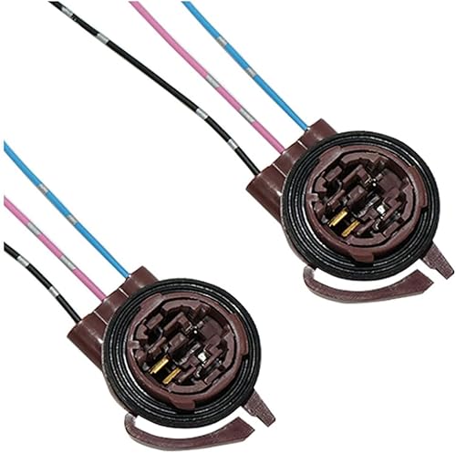 2 enchufes de arnés 3156 3157 precableados, adaptadores de enchufe de bombillas LED para automóvil, conectores de enchufe de enchufe para bombilla
