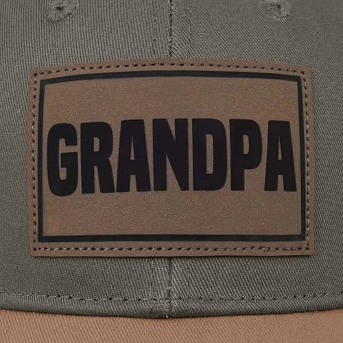 Image of Papa Dad Trucker Hat - Adjustable Men's Snapback Hats for Dad Grandpa, Fathers Day Birthday Gifts from Daughter Son