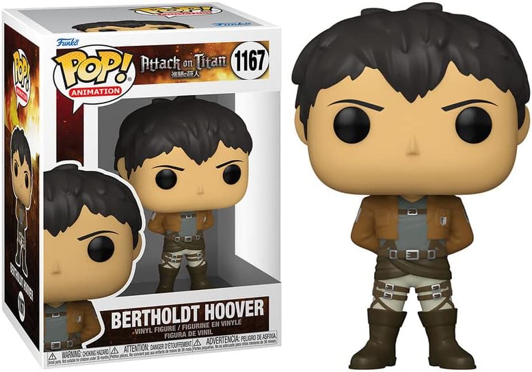 Funko POP! Animation: Attack on Titan, Bertholdt Hoover, Collectable Vinyl Figure, Gift Idea, Official Merchandise - Image 4
