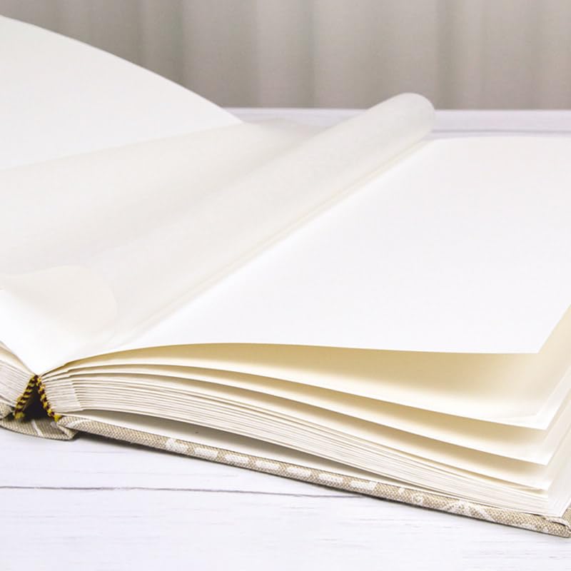 Album 20 x 16 cm with 30 White Sheets (60 Pages) in Thick and Durable Cardboard Intervaled with Pergamino Cover in Printed and Laminated Paper - Image 4