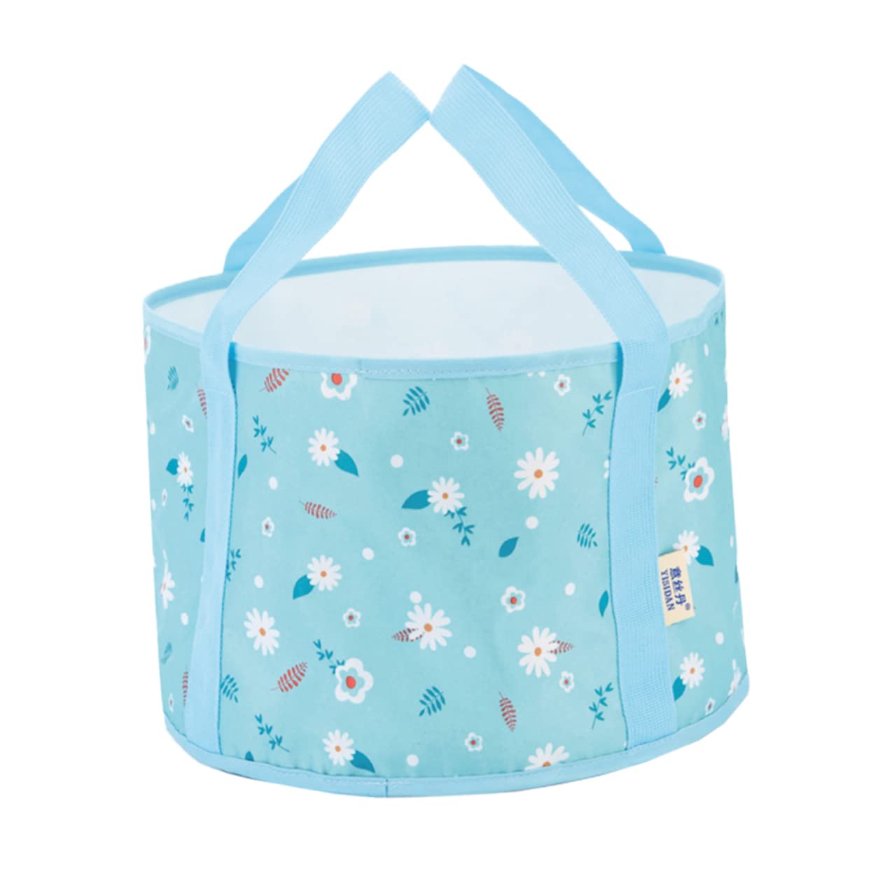 BIUDECO Ergonomic Travel Bag Footbath Compact Collapsible Foot Tub Outdoor Foot Soak Portable Water Bas