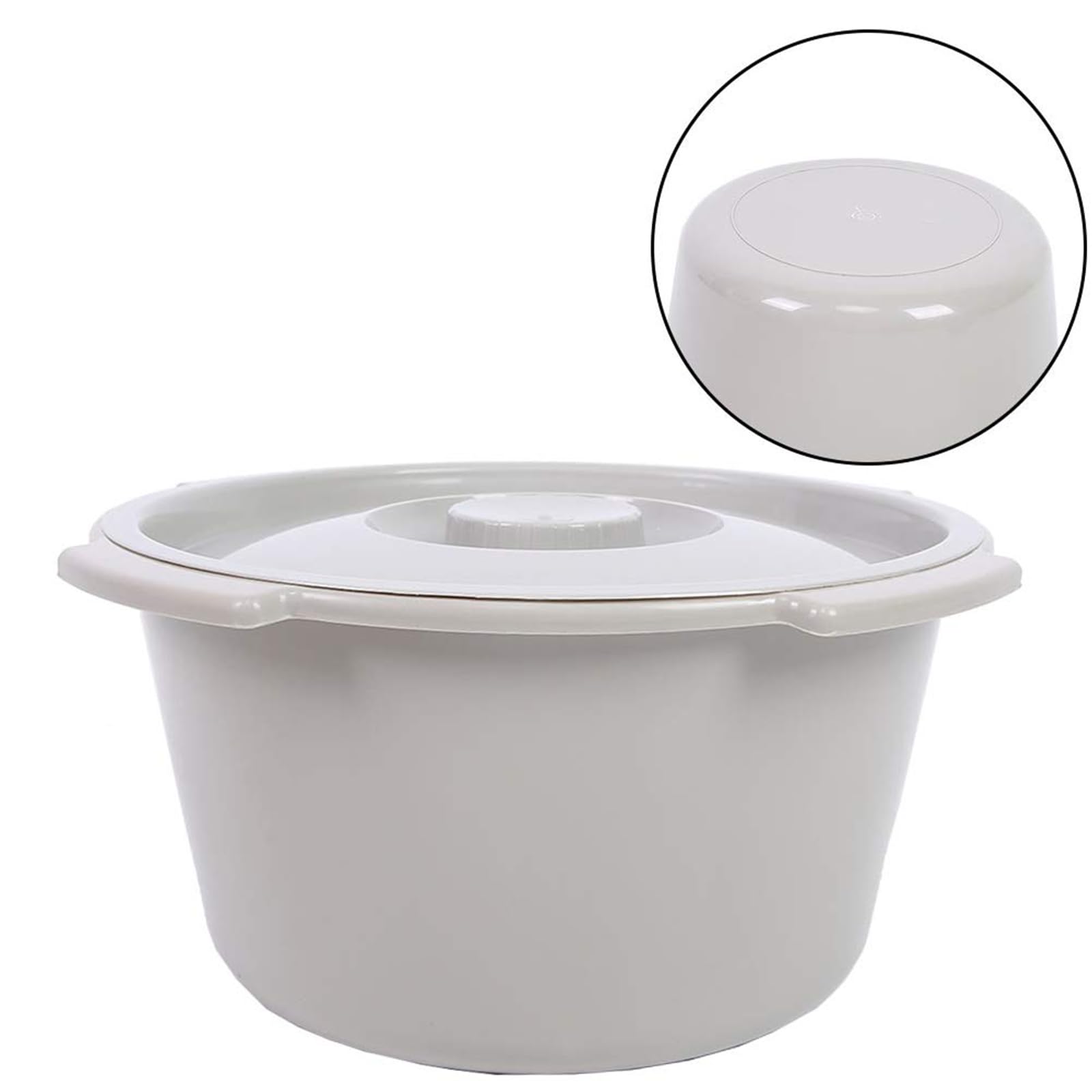 Home Essentials, przenośne zagęszczające wiadro toaletowe dla starszych matek i kobiet w ciąży - wiadro na krzesło toaletowe do użytku domowego