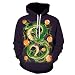 Produktbild Herren Sweatshirt 2019 Neue 3D-gedruckte Paar Pullover Pullover mit Kapuze 3D Animal Print Coole Unisex Herren Frauen Hoodies Sweatshirts XXL