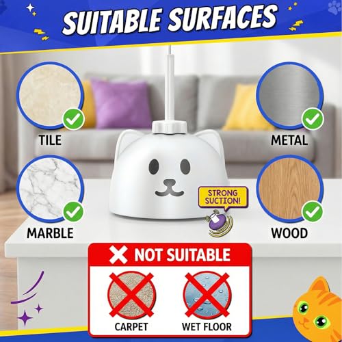 CATPICK Automatic Spinning Feather Wand Toy with USB Rechargeable Base — view 8