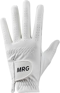 1 Pack Golf Glove for Men and Women, White, Left Handed, Non-Slip Wear, Breathable and Comfortable