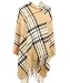 2 PLY 100% Cashmere Scarf BLANKET Collection Made in Scotland Wool Solid Plaid (Camel Nova Tartan)