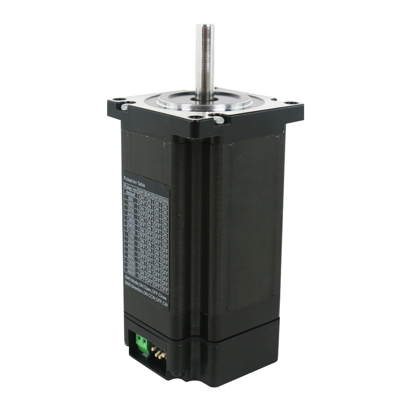 Pulse/RS485 DC24~50V4.5/5/5.8A 1000PPR 3/3.8/4.3N.m 2Phase Nema24 Open Loop/Closed Loop Zintegrowany sterownik silników krokowych (Nema24 4.. 10 mm, seria impulsowa_otwarta pętla)