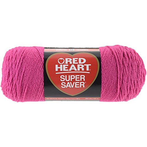Red Heart Super Saver Yarn - Shocking Pink