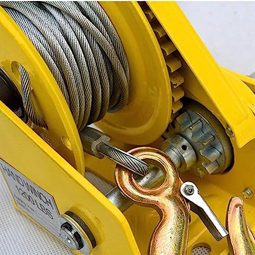 Winche manual resistente para instalación de aire acondicionado miniatura 3