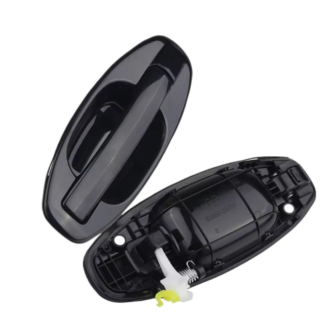 LERYYCX with a Clasp Compatible with Hyundai for Santa for Fe 2001 2002 2003 2004 2005 2006 82650-26000 Outside Door Handle Exterior 4 Doors
