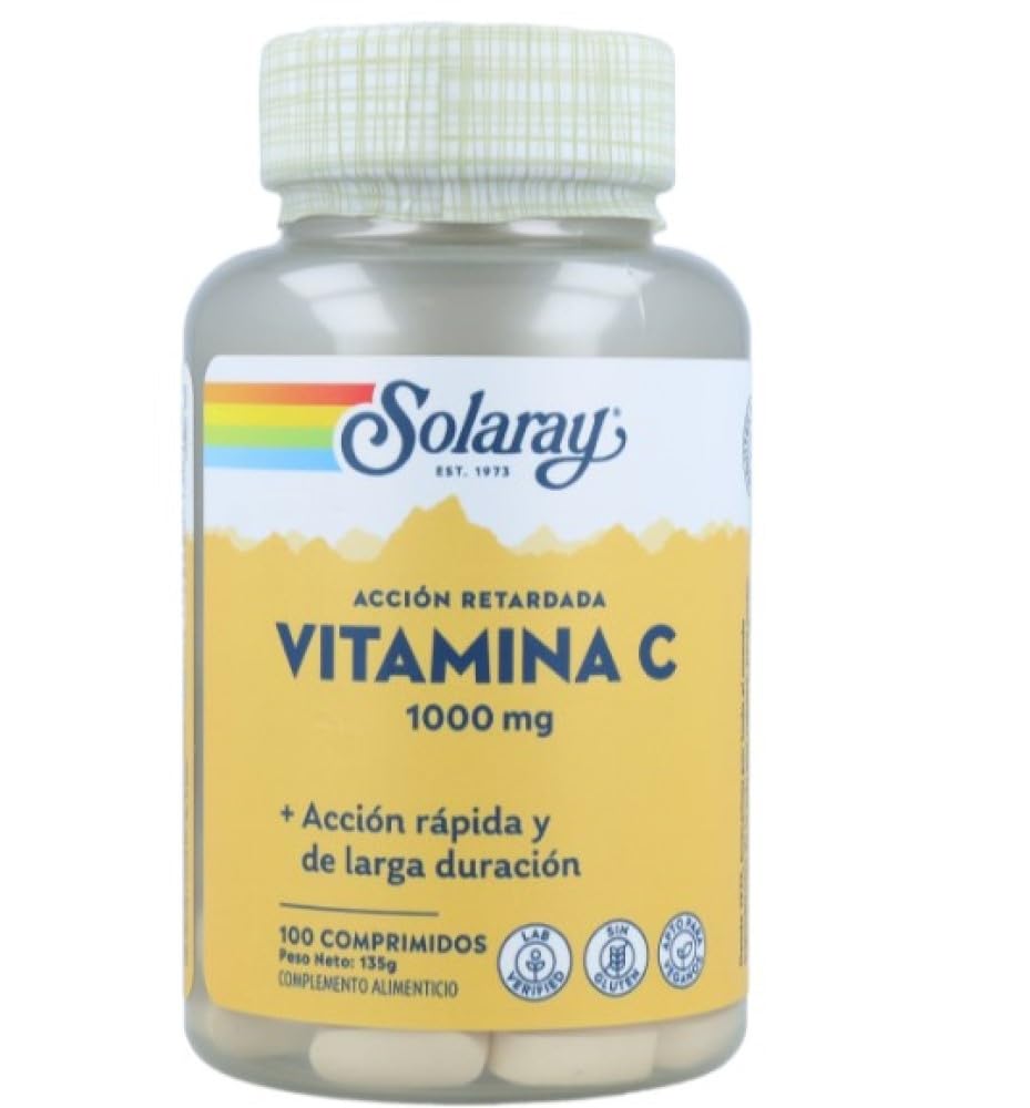 Vitamina C 1000 mg A/R - 100 comprimidos (Pack 3 u.)