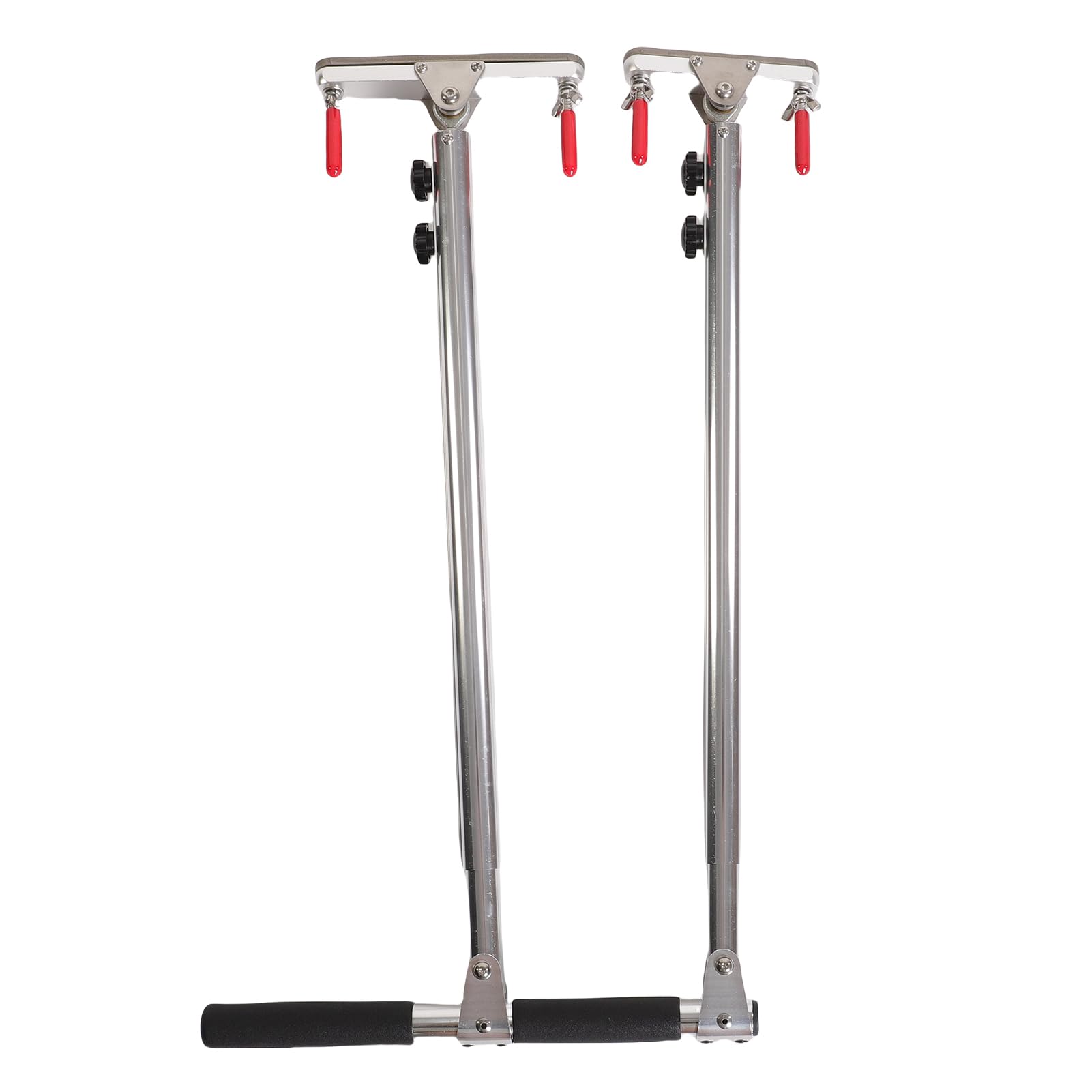 Tbest Handicap-Fahrer-Handsteuerung, Verstellbare Grifflänge von 520 Mm Bis 855 Mm, Hochfestes Auto-Bediengerät aus Aluminiumlegierung für Pickup-LKW, Limousinen, SUV