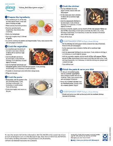 Blue Apron Pesto Chicken & Beef Gnocchi Meal Kits, 2 Servings Each #TOP6