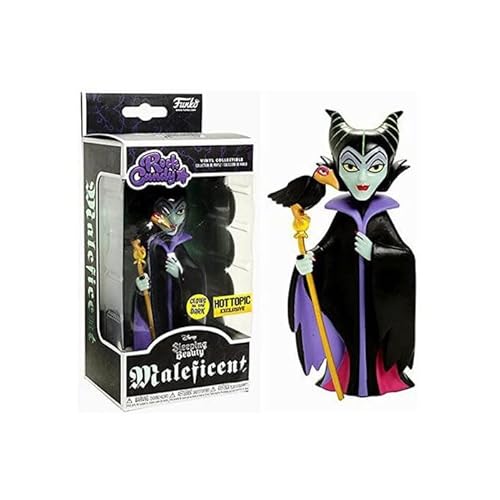 Funko - Figurine Disney - Maleficent Glow In The Dark Exclu Rock Candy 15Cm - 0889698220699 #TOP17