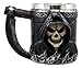Ebros Gift Death Grim Reaper Coffee Mug With Scythe Handle Day Of The Dead Skeleton Reaper Skull Beer Stein Tankard Drink Cup 14oz
