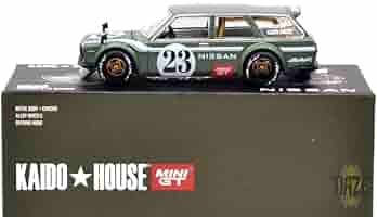 Amazon | MINI GT KAIDO HOUSE - DATSUN 510 WAGON CARBON FIBER