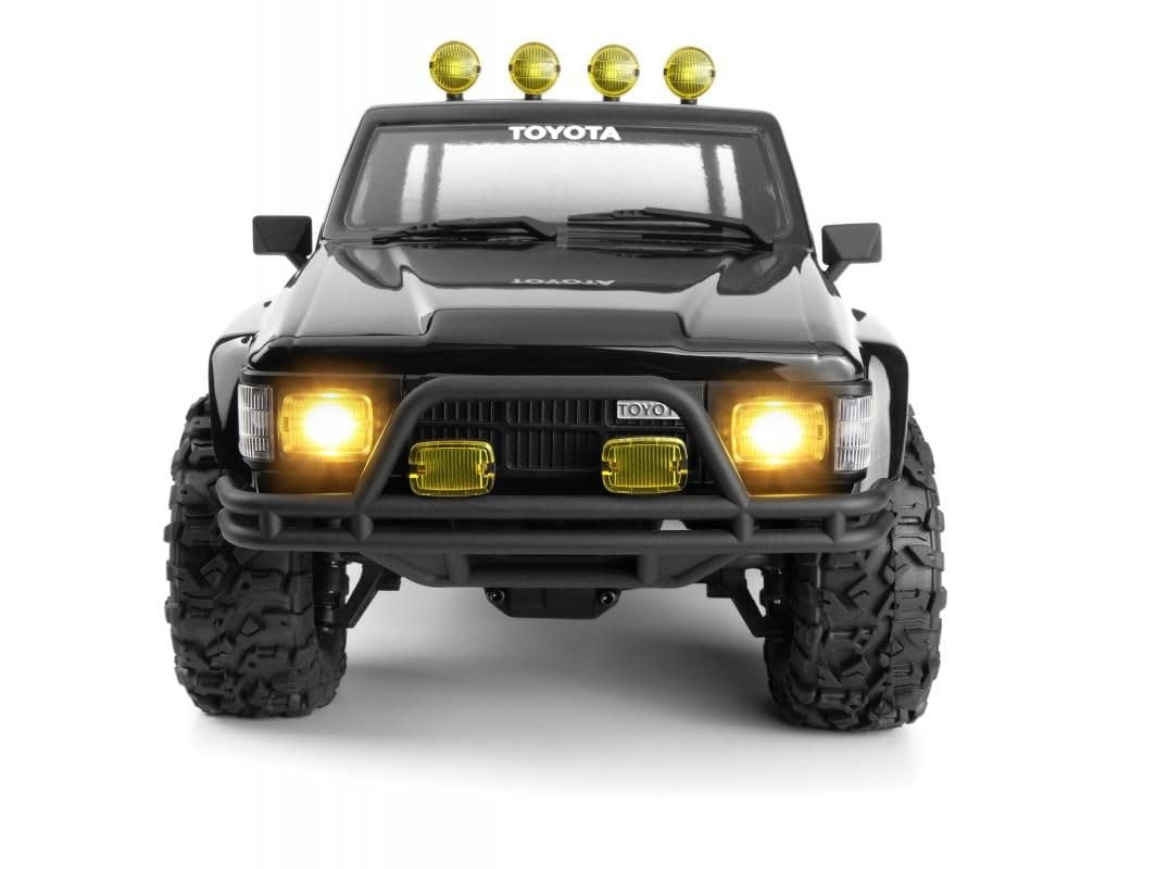 HPI Racing 160802 Venture18 1985 Toyota Hilux 1/18 Brushless Crawler RTR Noir