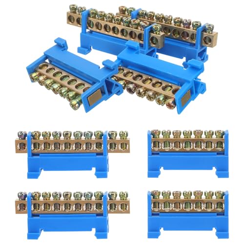 Barra colectora de cobre con tornillos M4 para una conexión eléctrica estable
