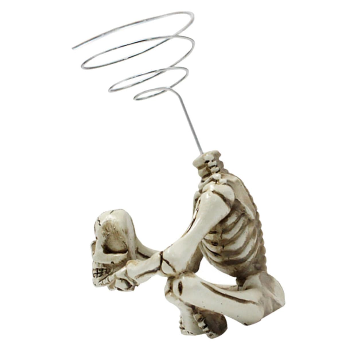 BESTonZON 4 Pezzi Di Decorazioni A Forma Di Scheletro Con Ornamenti Per Esterni Scheletri Hey Teschio Appeso Per Halloween Resina Spaventosa