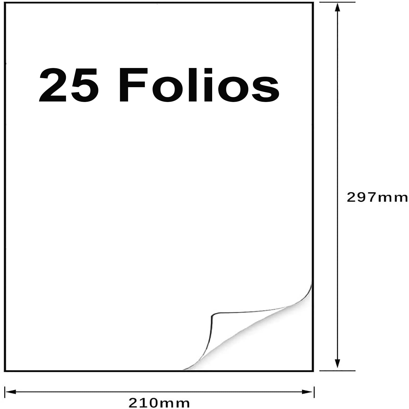 ZOCONE 580 Fogli Scrivibile Segnapagina Adesivi Trasparenti - Foto 8