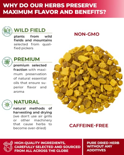 Image of 2 oz. Barberry Root Herbal Tea (Berberis vulgaris) - 56g Dried Barberry Root Tea Raiz de Agracejo