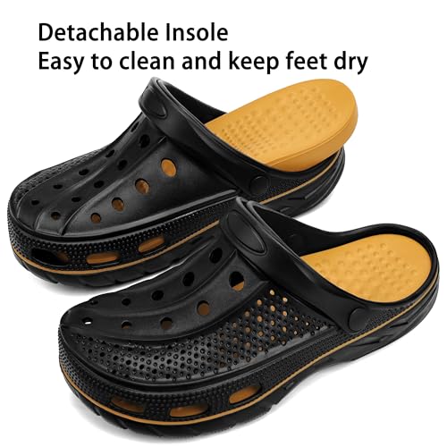 women men orthopedic clogs arch support garden shoes sandals slippers with plantar fasciitis insoles