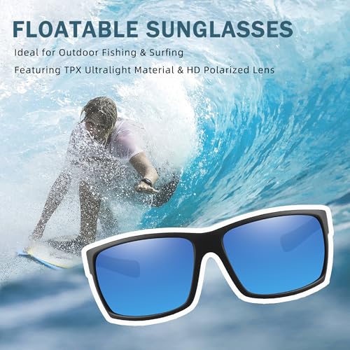 Floating Polarized Fishing Sunglasses for Men Women, Sailing Boating Gifts Beach Cool Style Glasses2