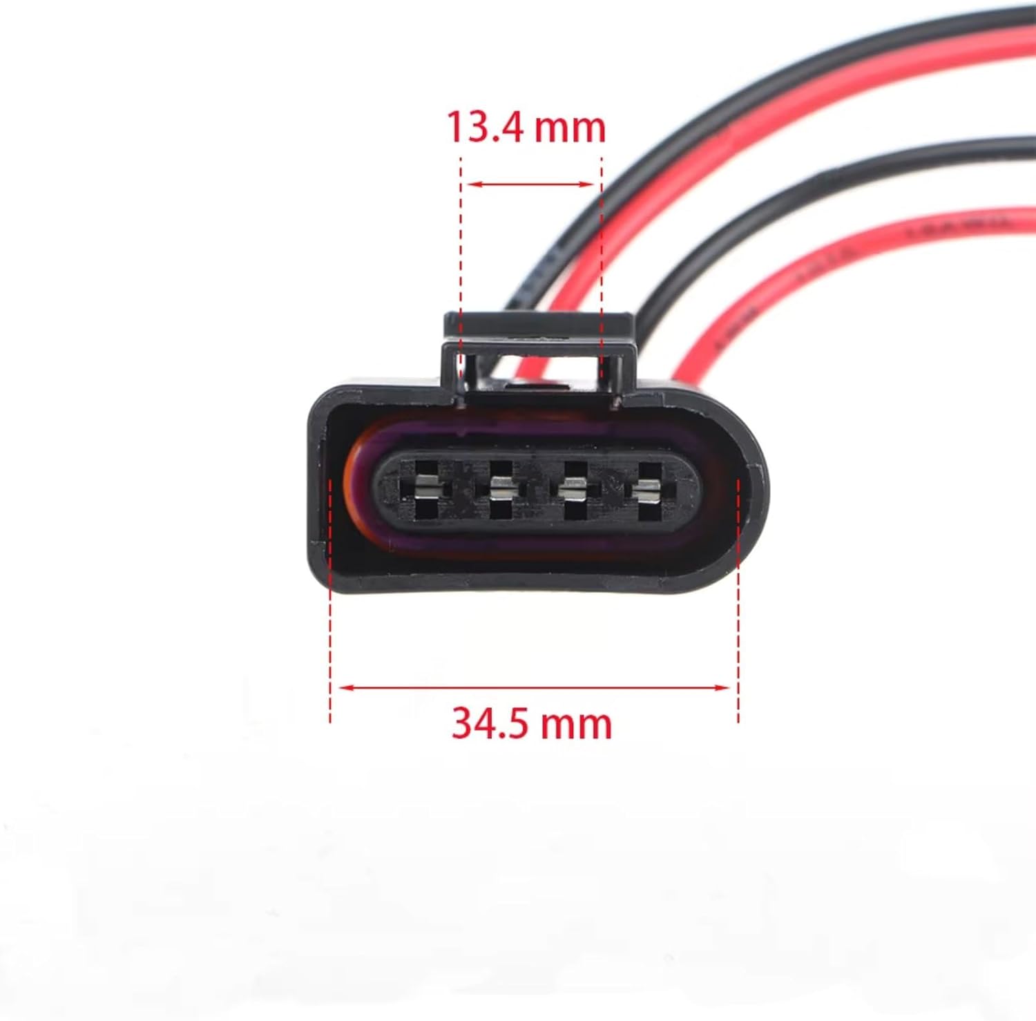 Ignition Coil Plug Compatible With VW For Golf For Passat For Bora 8K0973724 Car Ignition Coil Connector Plug 4 Wire