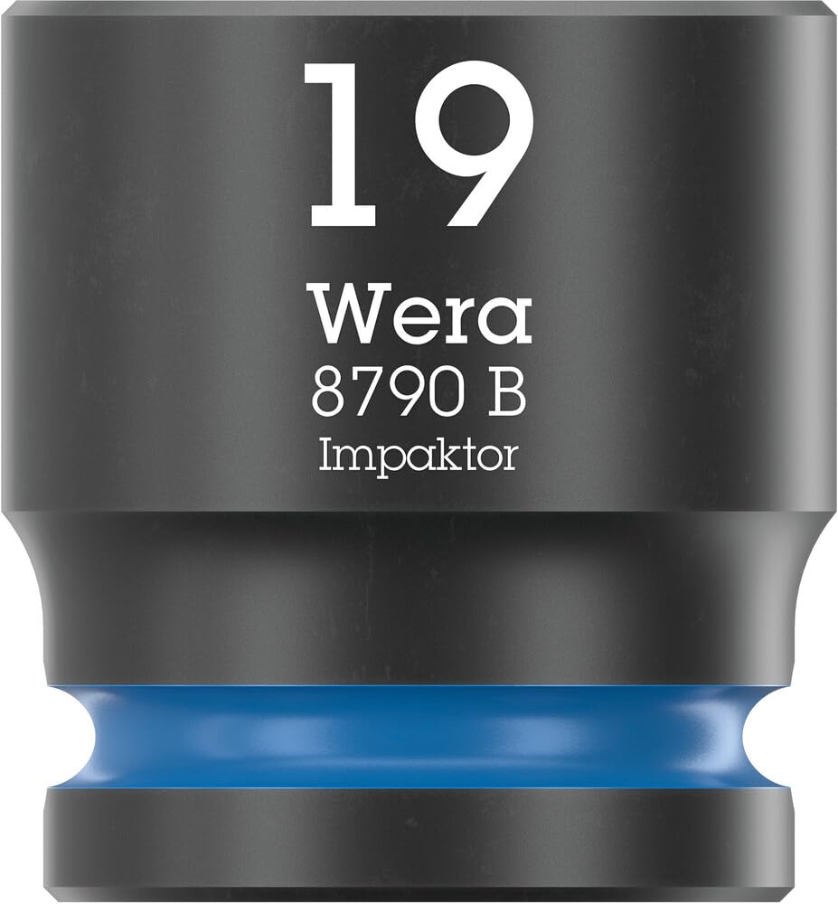 Wera 9724 Depósito de espuma juego de carraca 8010 B Zyklop Comfort Set 1, 3/8", 16 piezas