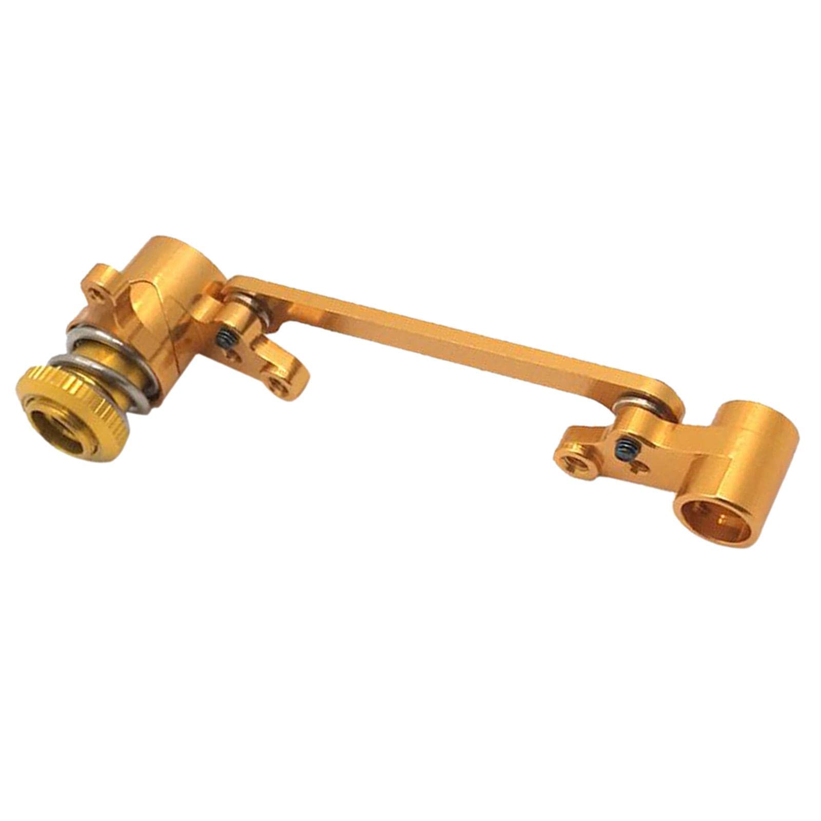 Juego de 5 piezas de montaje de dirección para WLtoys 144001 124018 124019 dorado, 1:14