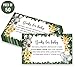 Yuzioey 50 Safari Baby Shower Invitations, Jungle Animals Invitations Macthing Envelpoes, Diaper Raffle Tickets, Book Request Cards, Safari Animals Invitations