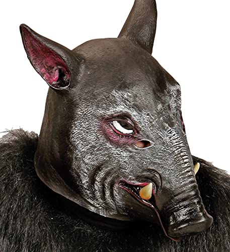 W WIDMANN MILANO Party Fashion Boar Full Head Mask -