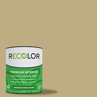 RECOLOR Eco-Friendly Interior Premium Latex Paint for Walls, Furniture a...