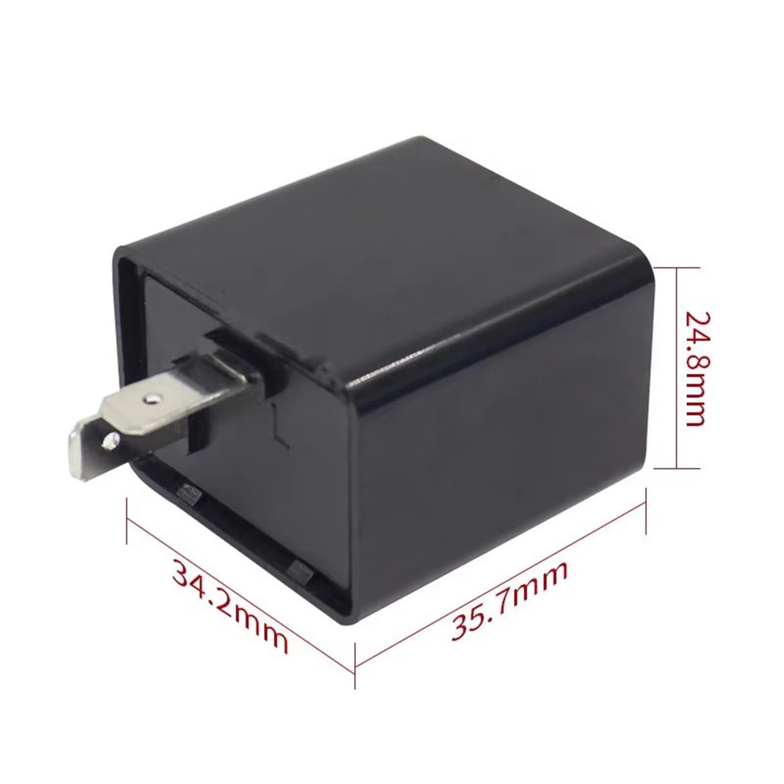 10PCS Moto Relè Lampeggiatore 2PIN 12V Elettronico Regolabile Freauency Indicatore Di Direzione 150W Modulo
