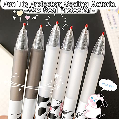 Bolígrafos Gel Negro 0.5mm Pack de 6 Kawaii Cute Pens miniatura 4