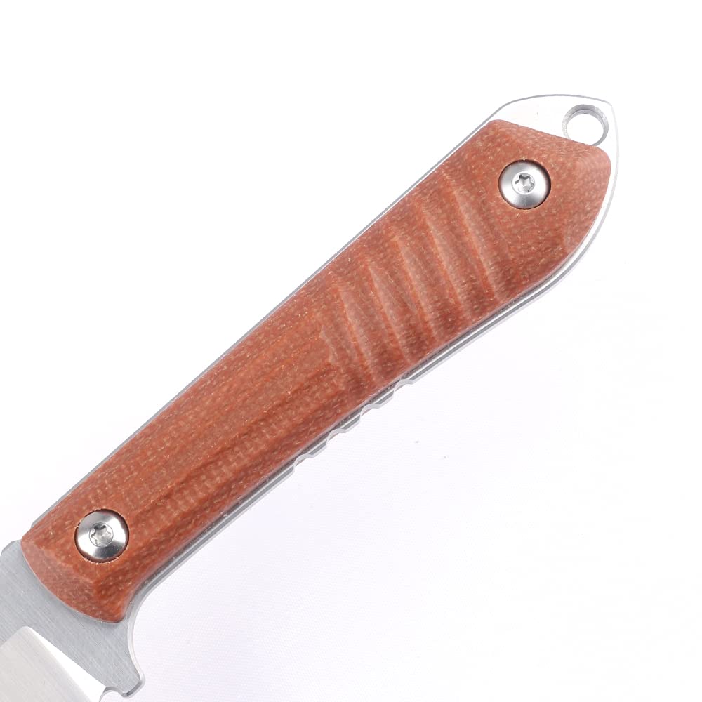 Generisch Festes Klingenmesser 14C28N Stahlklinge, Fiberflex Griff Jagdmesser, verwendet für Camping Jagdsurvival EDC Werkzeugmesser