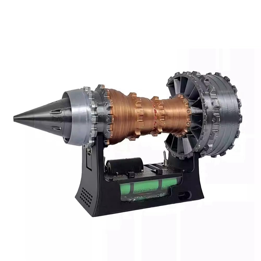 Motore Turboventola 900 per Modellino di Aeromobile Kit Motore per Modellino di Aeromobile Motore Turbogetto 900 Replica Motore per Aerei Sovralimentato