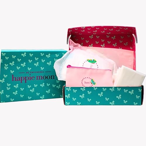 Miniatura 6 de Kit de primer período para preadolescentes  Almohadillas de período pequeño  Ideal para la escuela y en movimiento  Cero cloro, blanqueador, tintes