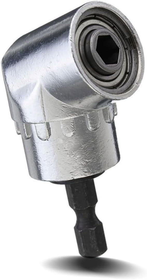 jojofuny Screwdriver Batch Bending Head 105 Degree Electric Corner Right Angle Drill Extension for Socket Wrench