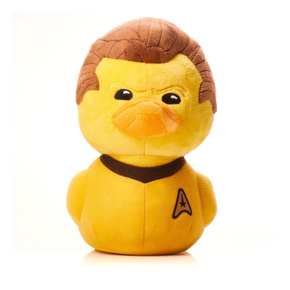 TUBBZ Plush: Star Trek - James T. Kirk Cosplaying Rubber Duck Soft Plush Collectible Toy