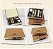MNYR Vintage Wedding Custom Wax Seal Stamp Kit 2 Letter Monogram Melting Spoon Sealing Wax Candle Gift Book Box Invitation Embellishment Christmas Gift Wrap Customize Personalized Wax Seal Stamp Set